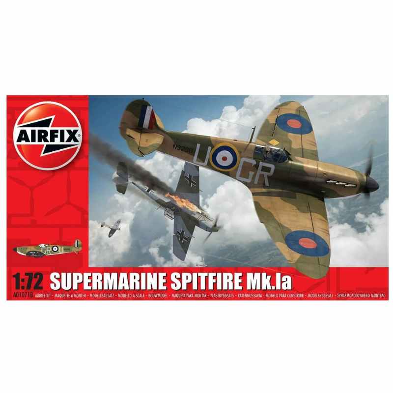 Airfix British Supermarine Spitfire MkI (1:72 Scale)